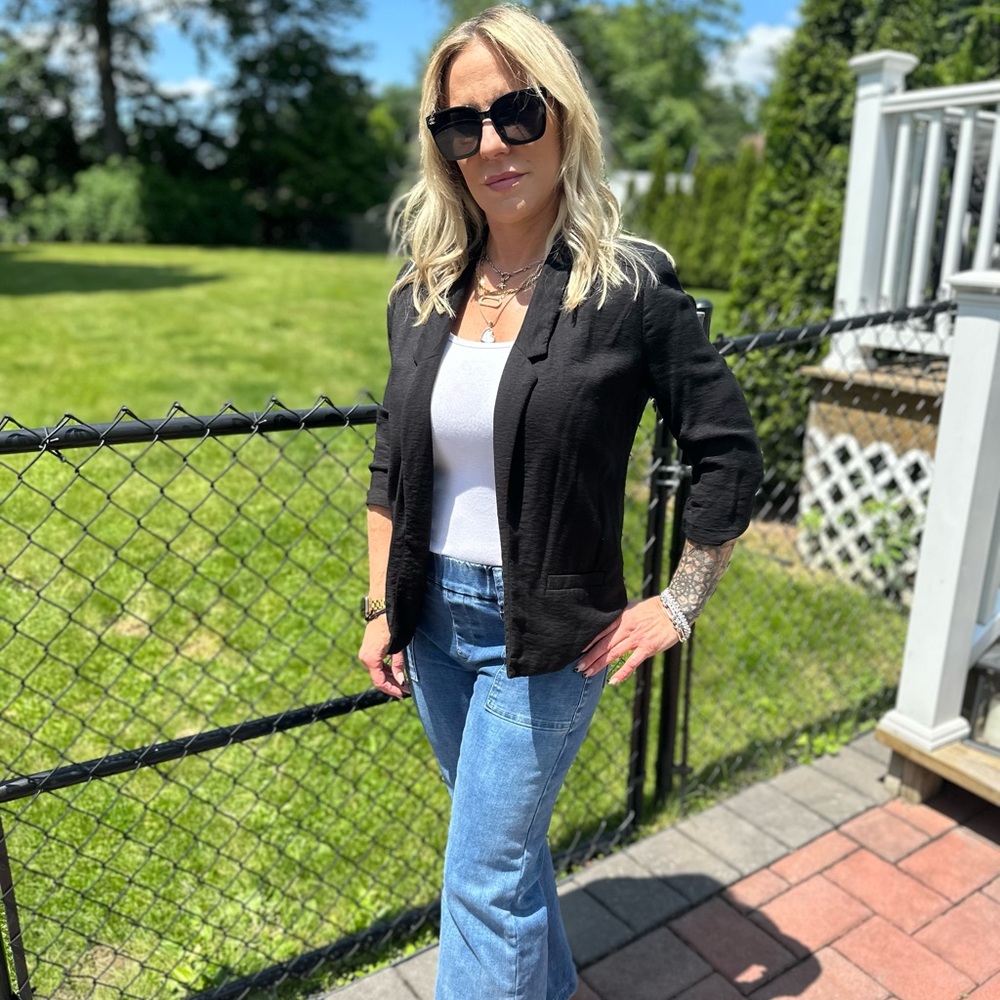 LC Lauren Conrad Black Blazer